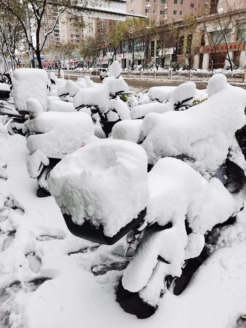 郑州大雪为什么是干的:郑州下雪