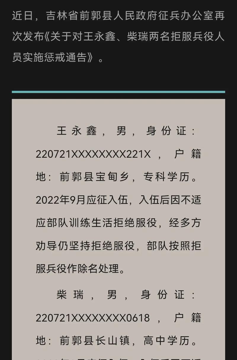 2025新澳门正版免费挂牌和拒服兵役受7项处罚与拒服兵役受7项处罚怎么办